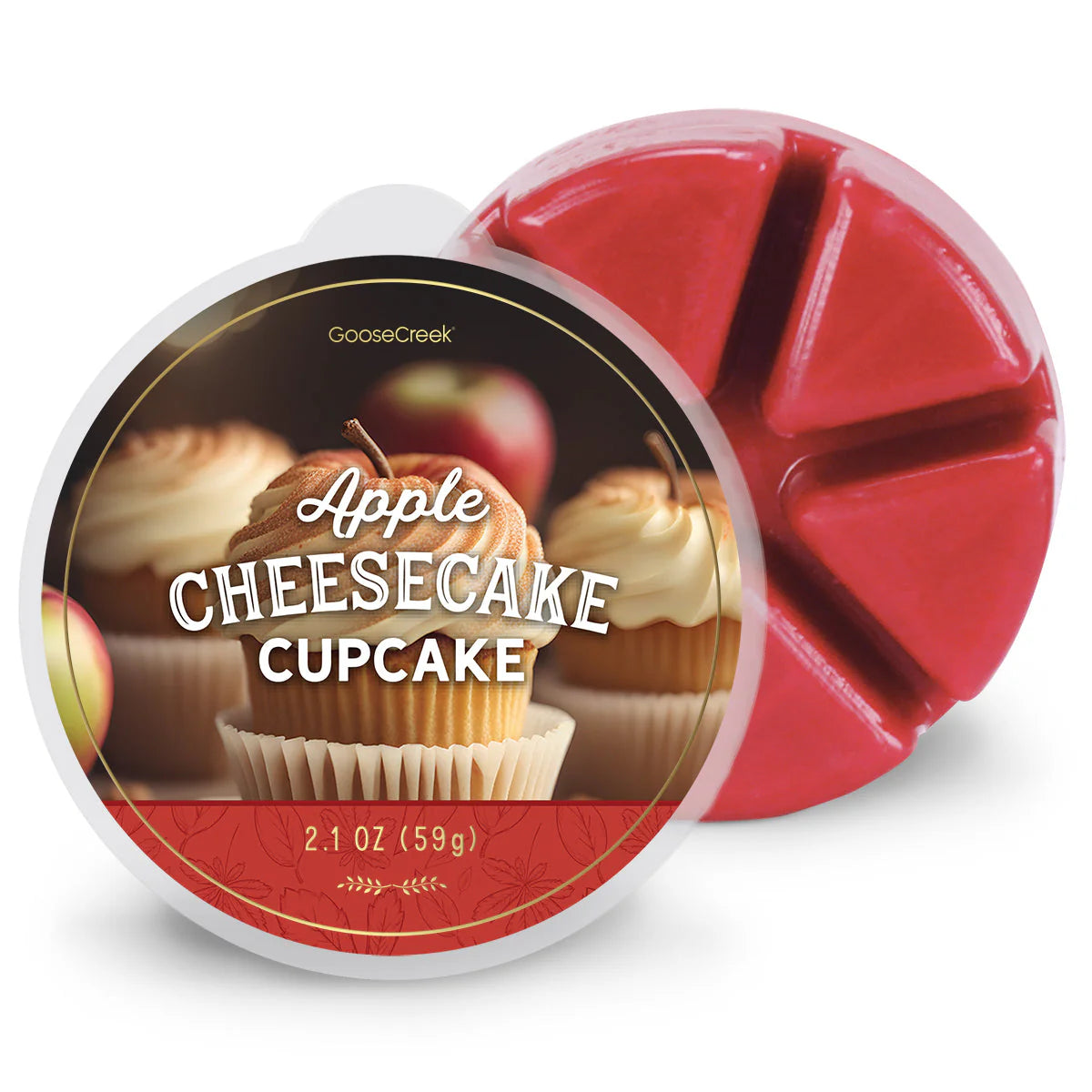 APPLE CHEESECAKE CUPCAKE 6-Piece Wax Melts - Goose Creek Candle