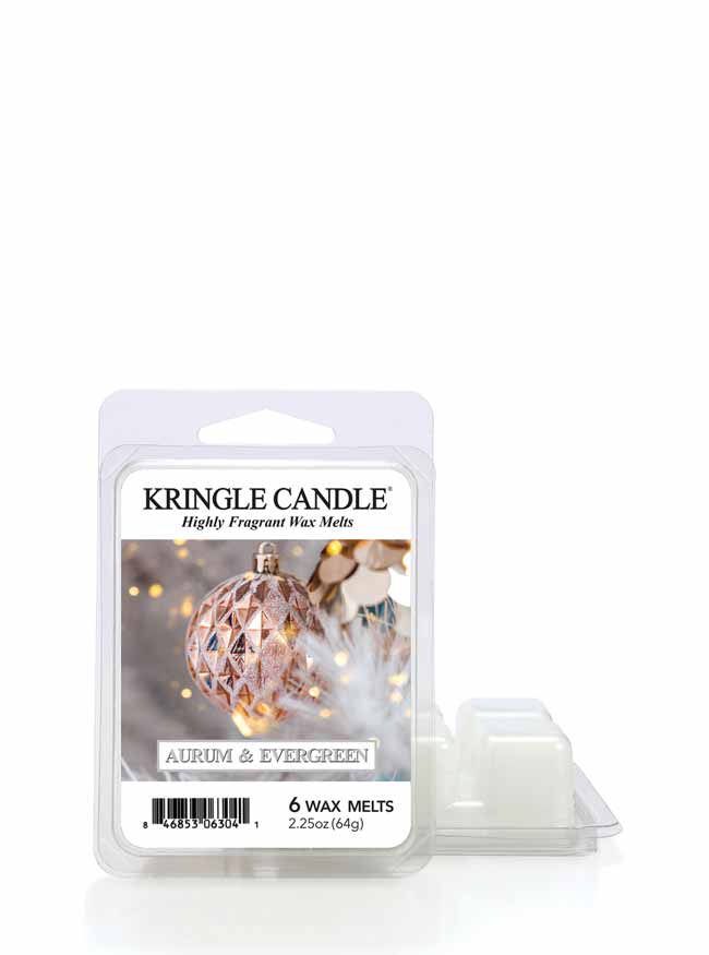 AURUM & EVERGREEN 6-Piece Wax Melts - Kringle Candle