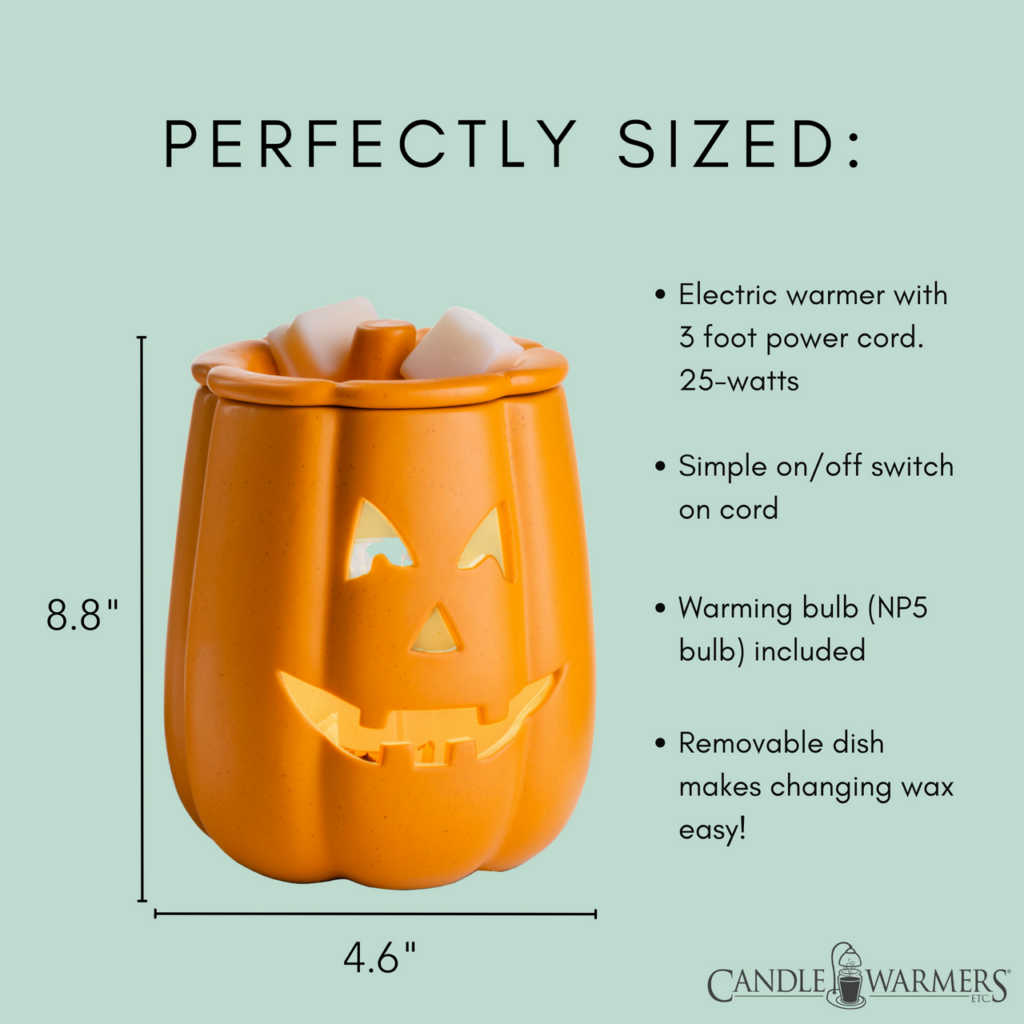 JACK O’ LANTERN ILLUMINATION Fragrance Warmer - Candle Warmers, Etc
