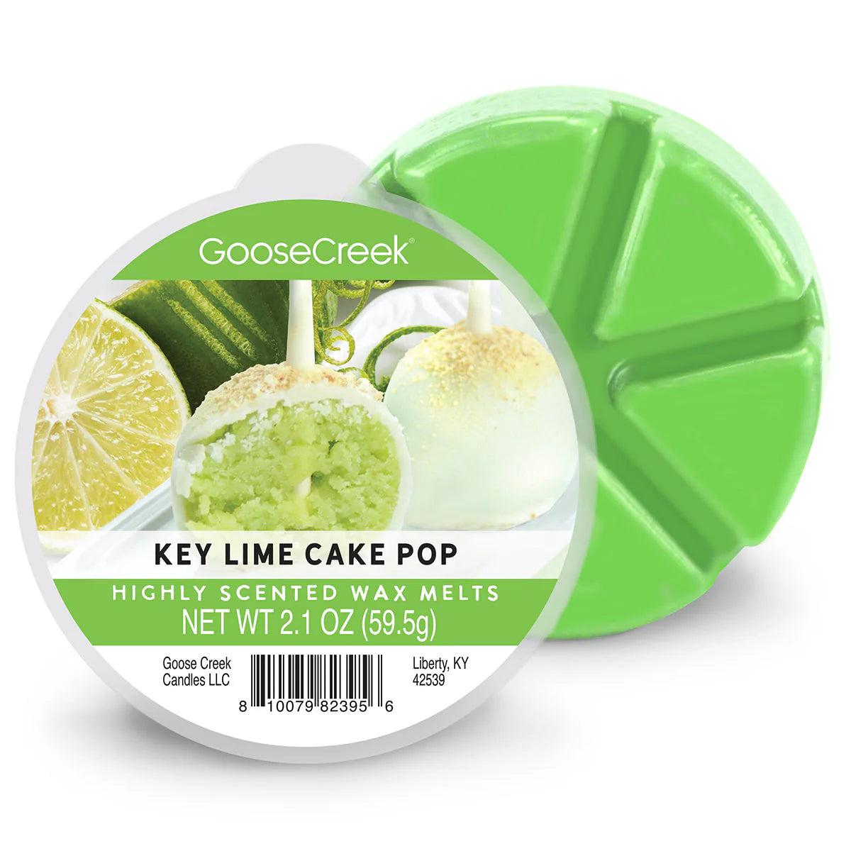 KEY LIME CAKE POP 6-Piece Wax Melt - Goose Creek Candle