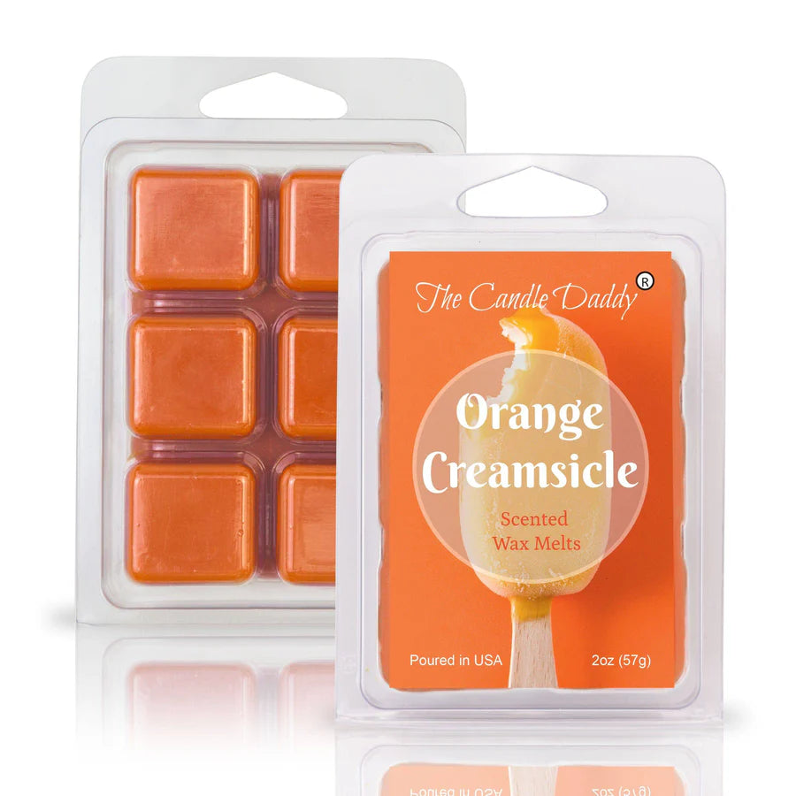 ORANGE CREAMSICLE 6-Piece Wax Melts - The Candle Daddy