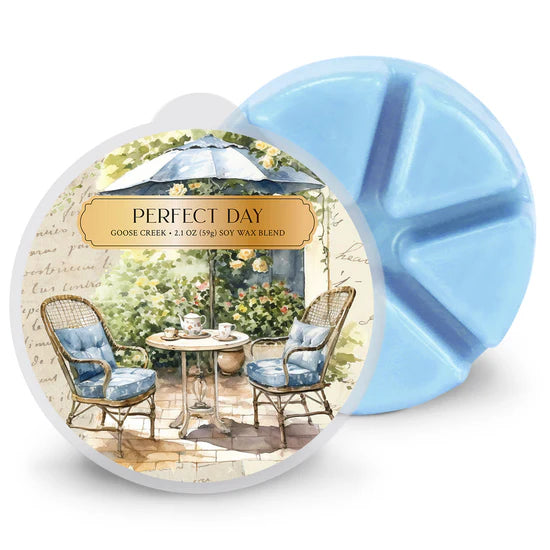 PERFECT DAY WAX MELT - Goose Creek Candle