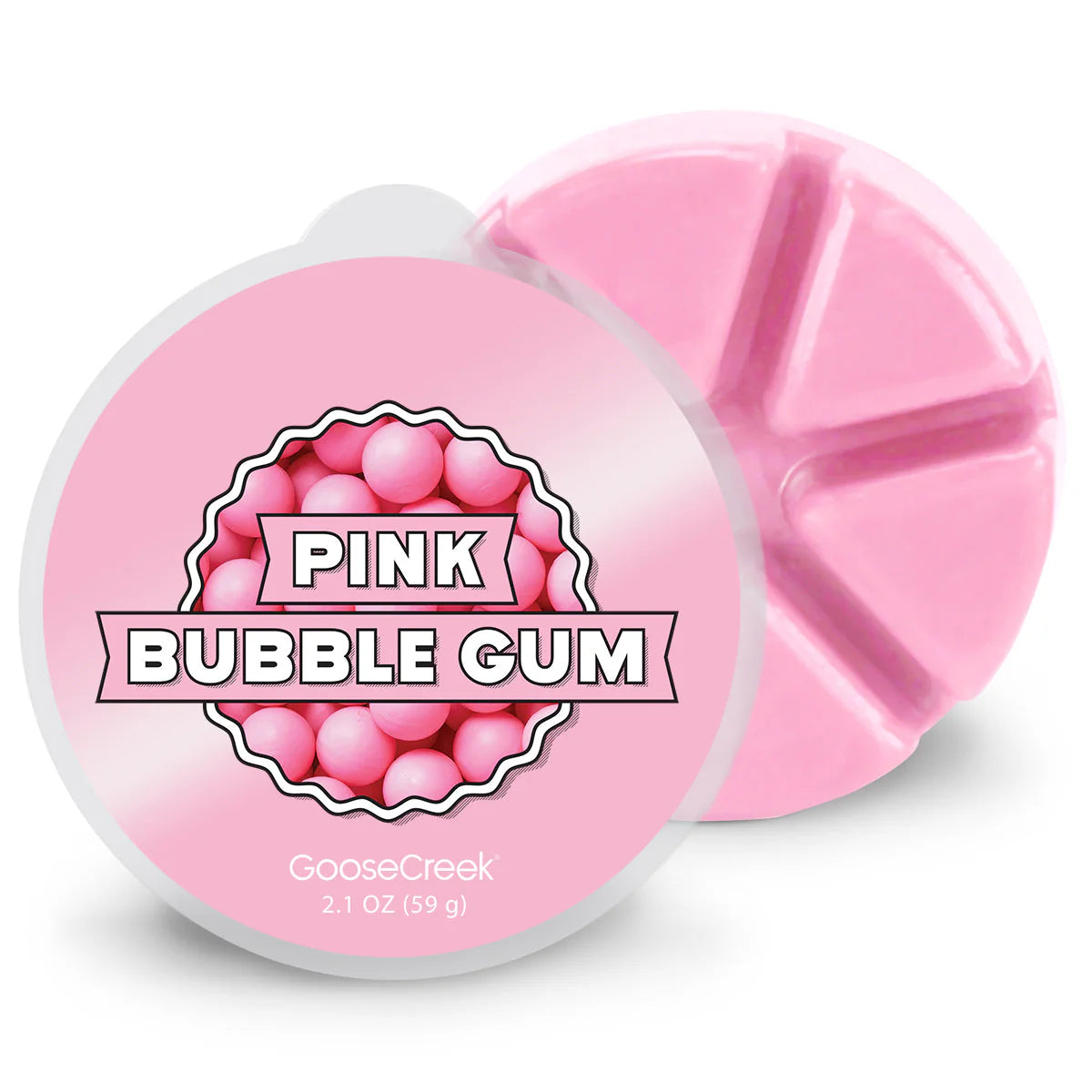 PINK BUBBLE GUM 6-Piece Wax Melts - Goose Creek Candle