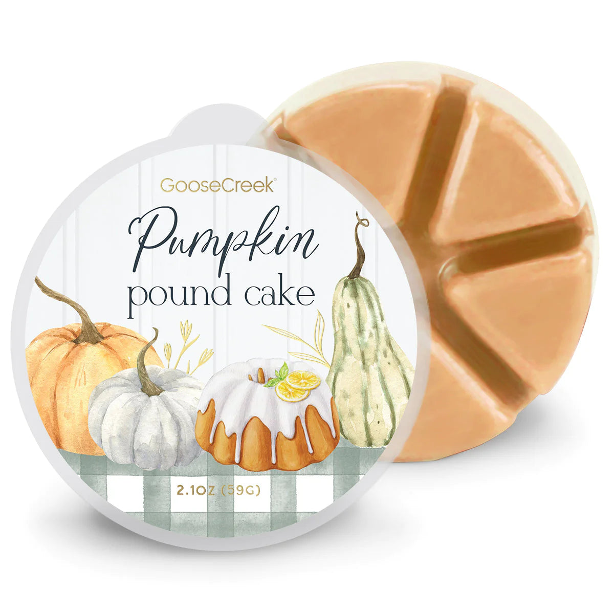 PUMPKIN POUND CAKE 6-Piece Wax Melts - Goose Creek Candle