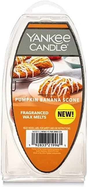 PUMPKIN BANANA SCONE 6-Piece Wax Melts - Yankee Candle