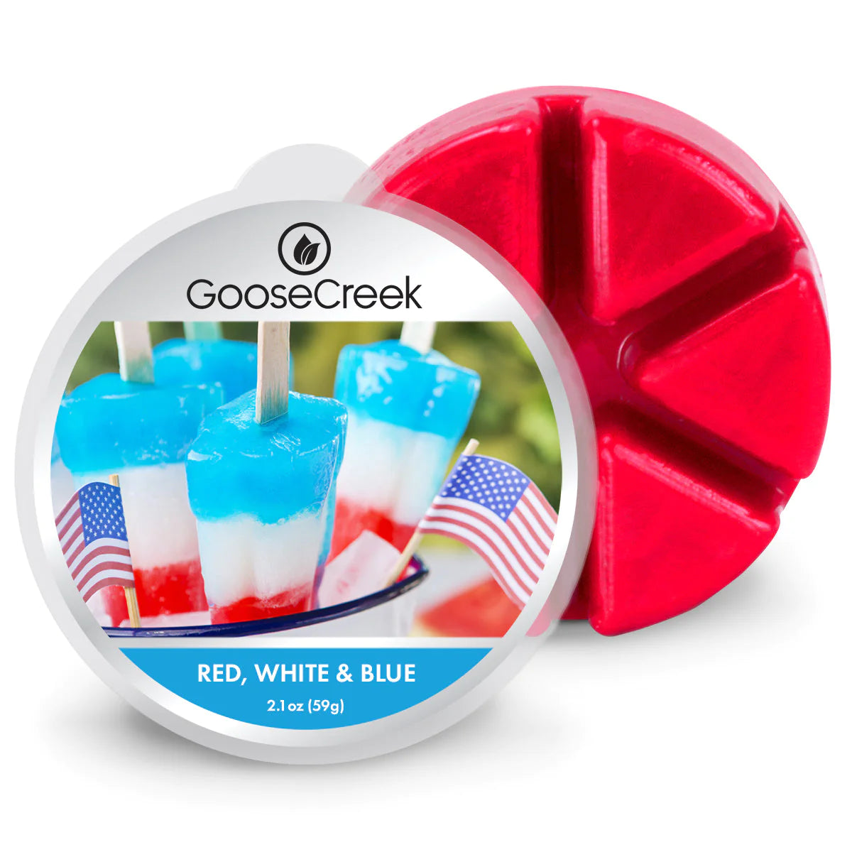 RED, WHITE & BLUE 6-Piece Wax Melt - Goose Creek Candle