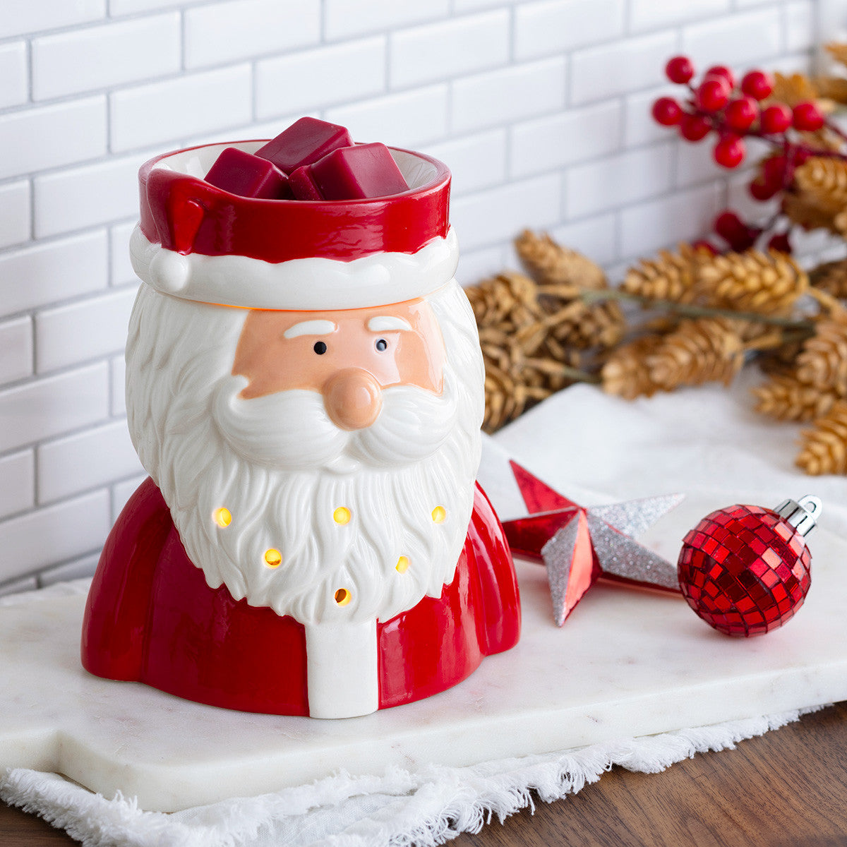 SANTA CLAUS ILLUMINATION Fragrance Warmer - Candle Warmers Etc.