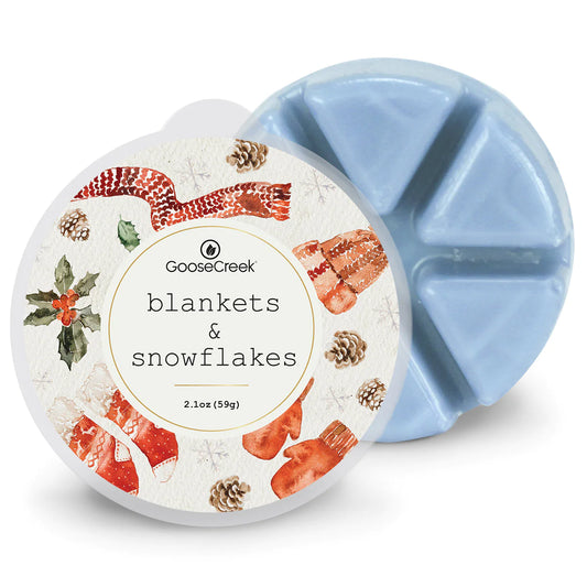 BLANKETS & SNOWFLAKES 6-Piece Wax Melts - Goose Creek Candle