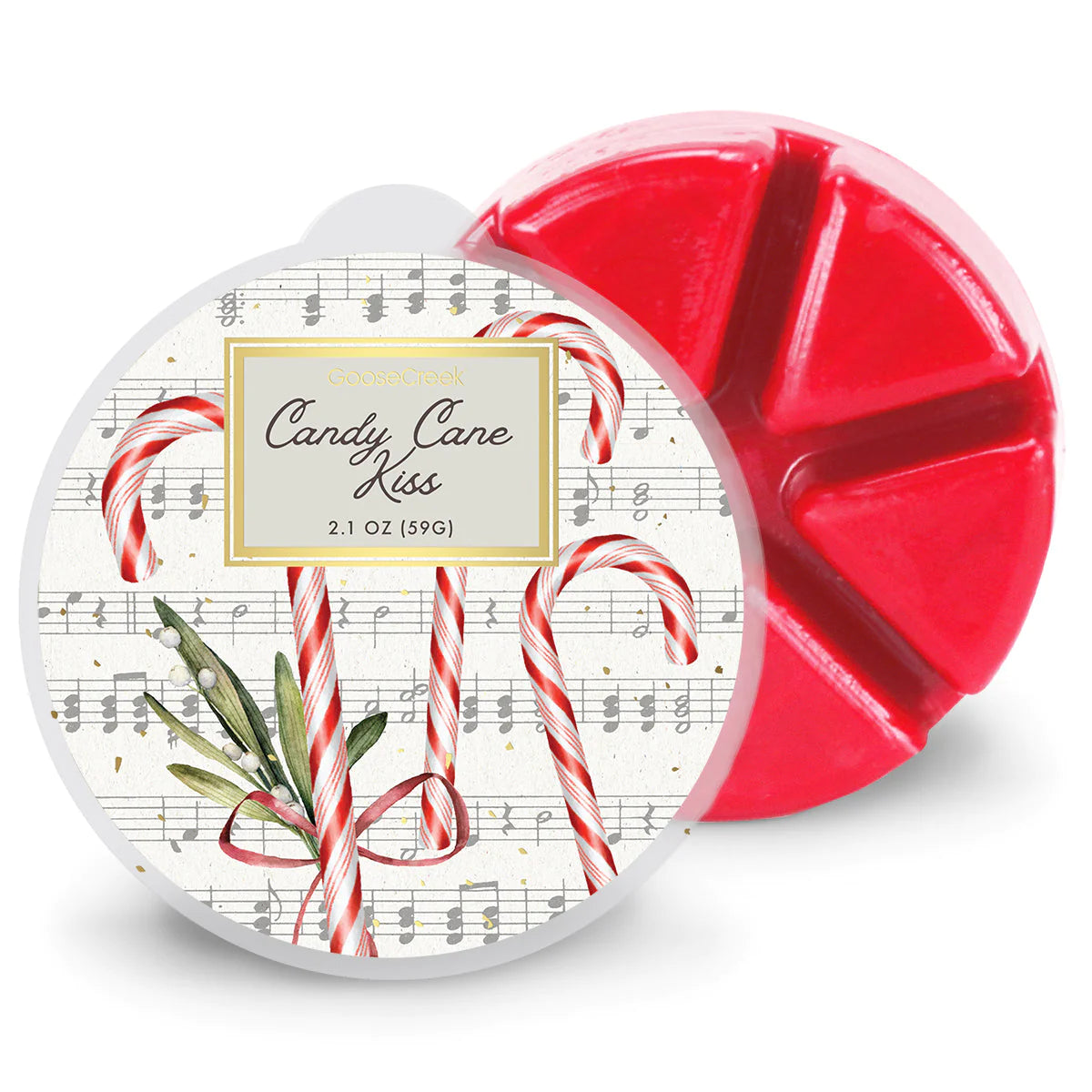 CANDY CANE KISS 6-Piece Wax Melts - Goose Creek Candle
