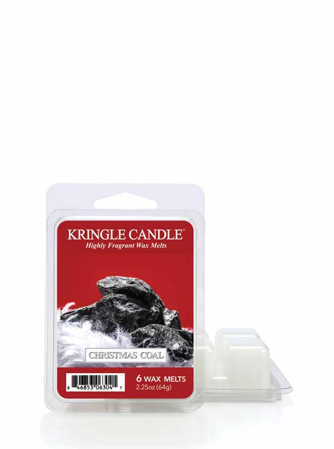 CHRISTMAS COAL 6-Piece Wax Melts - Kringle Candle