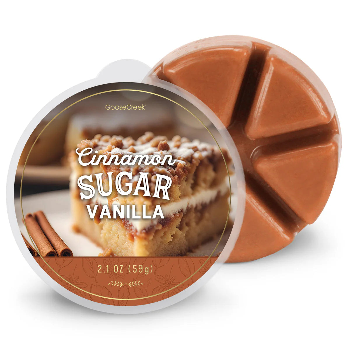 CINNAMON SUGAR VANILLA 6-Piece Wax Melts - Goose Creek Candle