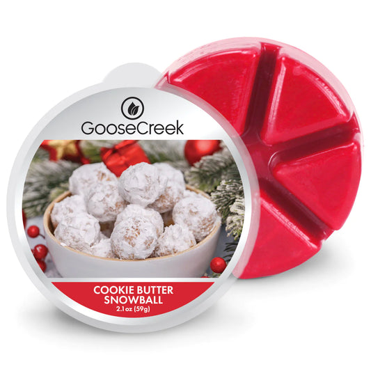 COOKIE BUTTER SNOWBALL 6-Piece Wax Melts - Goose Creek Candle