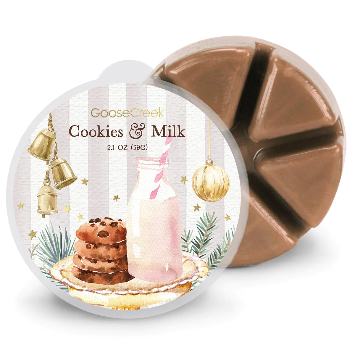 COOKIES & MILK 6-Piece Wax Melt - Goose Creek Candle