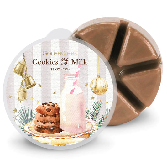 COOKIES & MILK 6-Piece Wax Melt - Goose Creek Candle