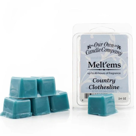 COUNTRY CLOTHESLINE 6-Piece Wax Melts - Our Own Candle Company