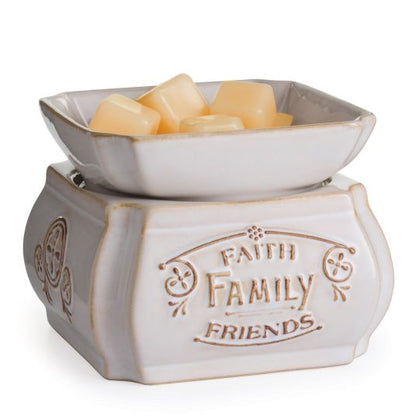 FAITH, FAMILY, FRIENDS 2-in-1 CANDLE WARMER - Candle Warmers Etc