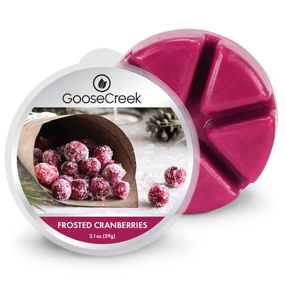 FROSTED CRABERRIES 6-Piece Wax Melts - Goose Creek Candle