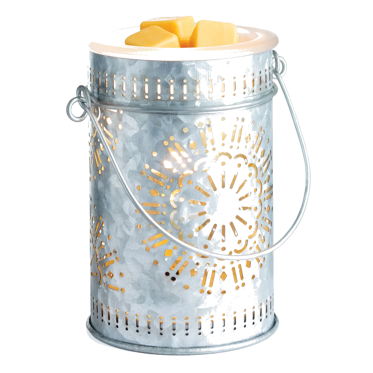 GALVANIZED TIN ILLUMINATION FRAGRANCE WARMER - Candle Warmers, Etc