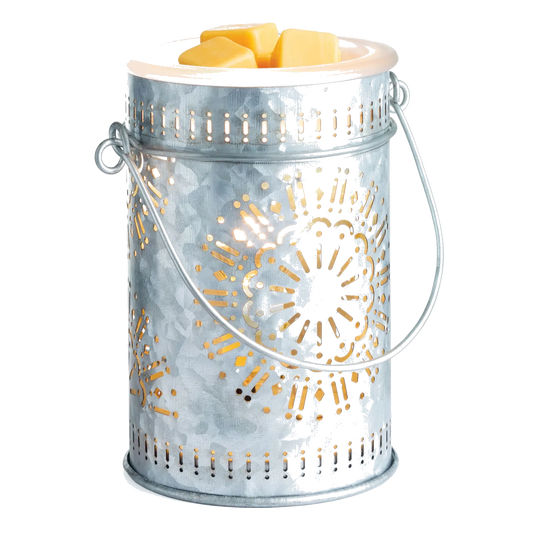 GALVANIZED TIN ILLUMINATION FRAGRANCE WARMER - Candle Warmers, Etc