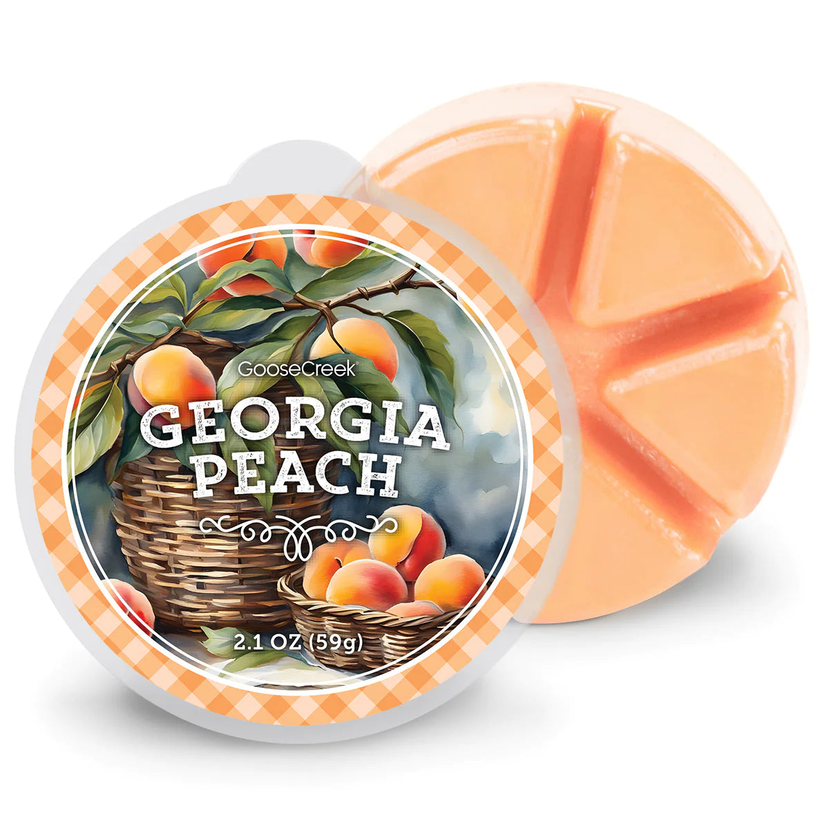 GEORGIA PEACH 6-Piece Wax Melts - Goose Creek Candle