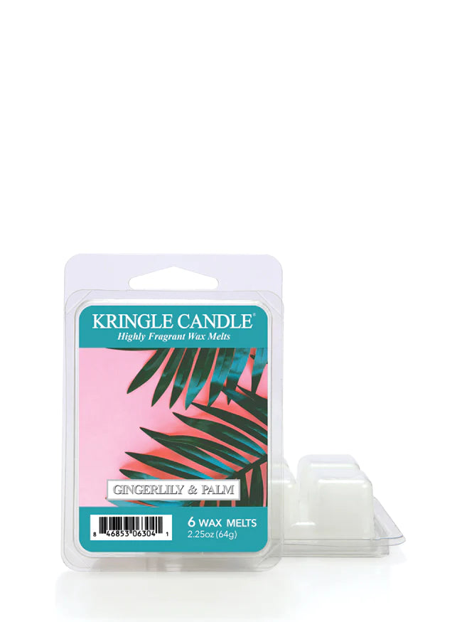 GINGERLILY & PALM 6-Piece Wax Melts - Kringle Candle