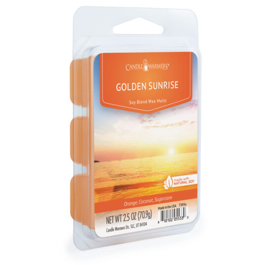 GOLDEN SUNRISE 6-Piece Wax Melts - Candle Warmers, Etc