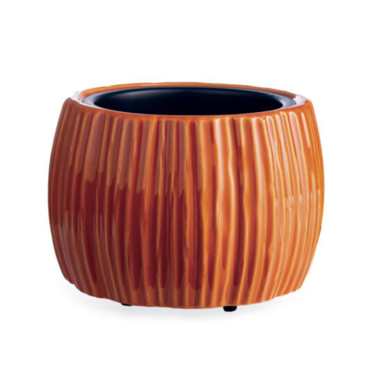 HARVEST PUMPKIN CANDLE WARMER CROCK - Candle Warmers, Etc