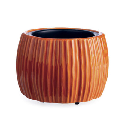 HARVEST PUMPKIN CANDLE WARMER CROCK - Candle Warmers, Etc