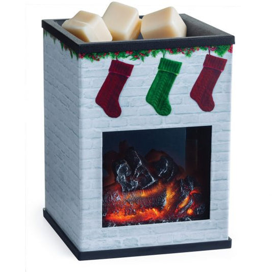 HOLIDAY FIREPLACE ILLUMINATION FRAGRANCE WARMER - Candle Warmers Etc.