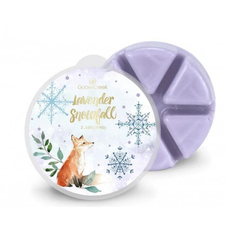 LAVENDER SNOWFALL 6-Piece Wax Melts - Goose Creek Candle