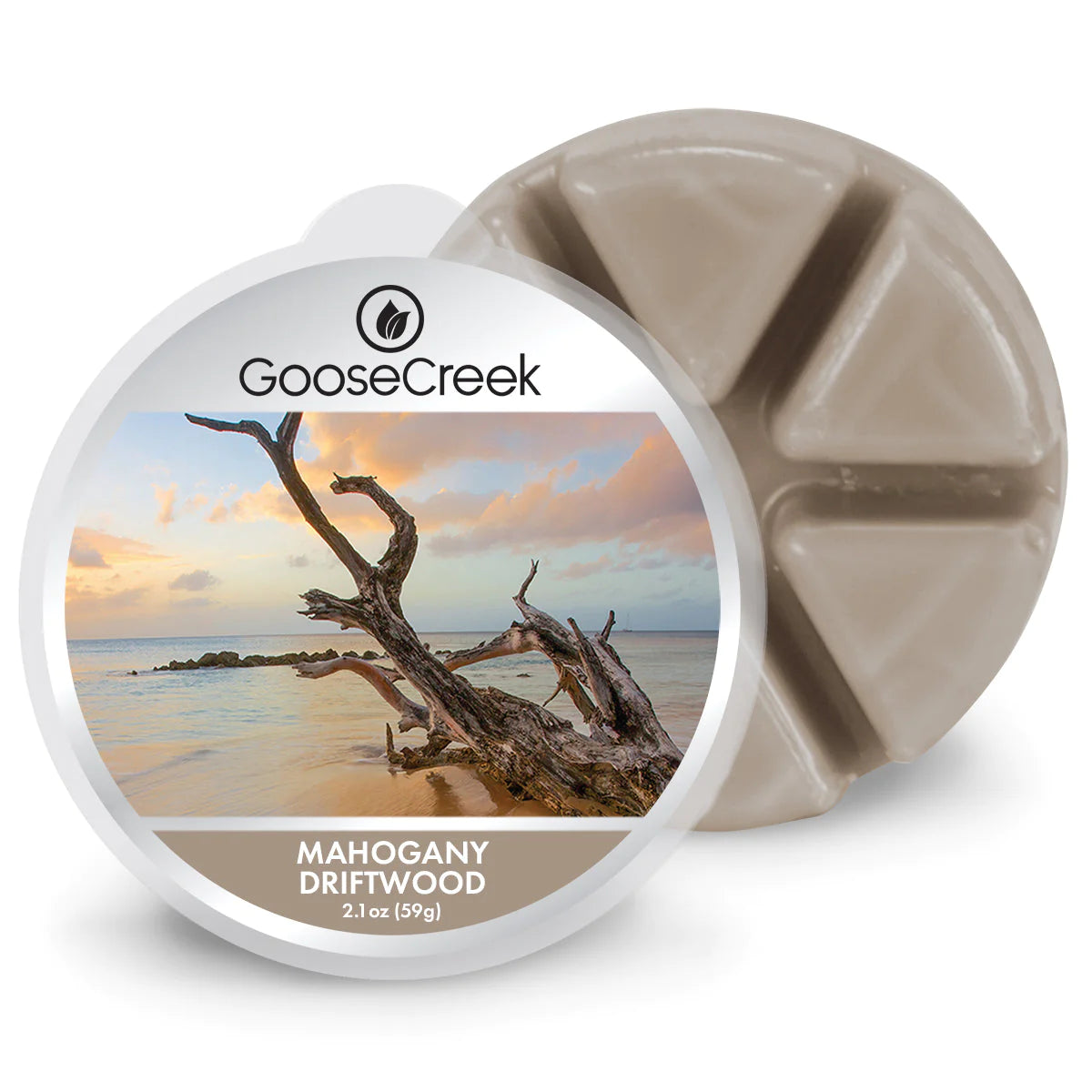 MAHOGANY DRIFTWOOD 6-Piece Wax Melts - Goose Creek Candle