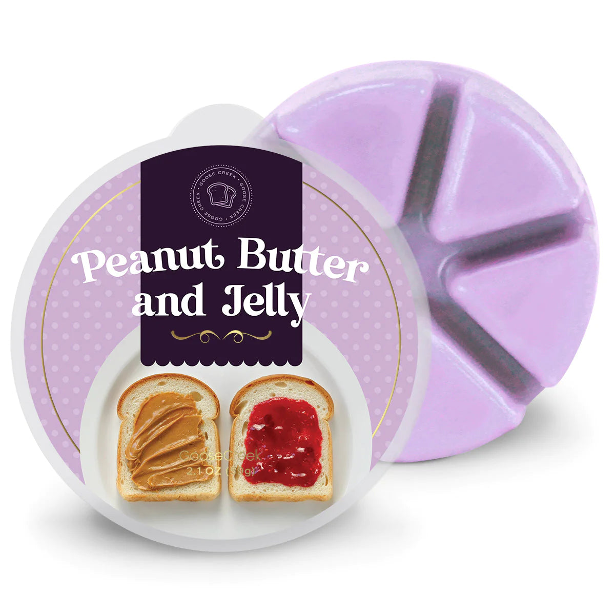 PEANUT BUTTER & JELLY 6-Piece Wax Melt - Goose Creek Candle