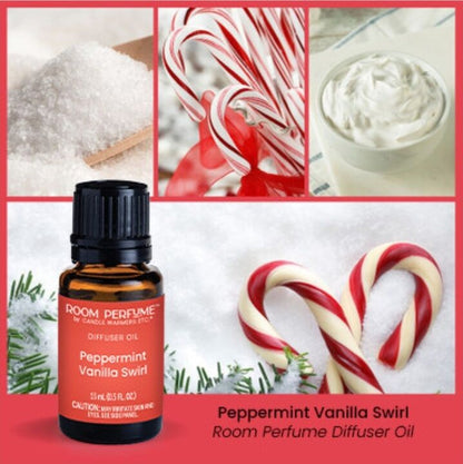 PEPPERMINT VANILLA SWIRL Premium Fragrance Oil - Airome'