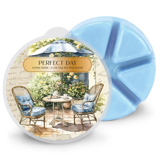 PERFECT DAY WAX MELT - Goose Creek Candle