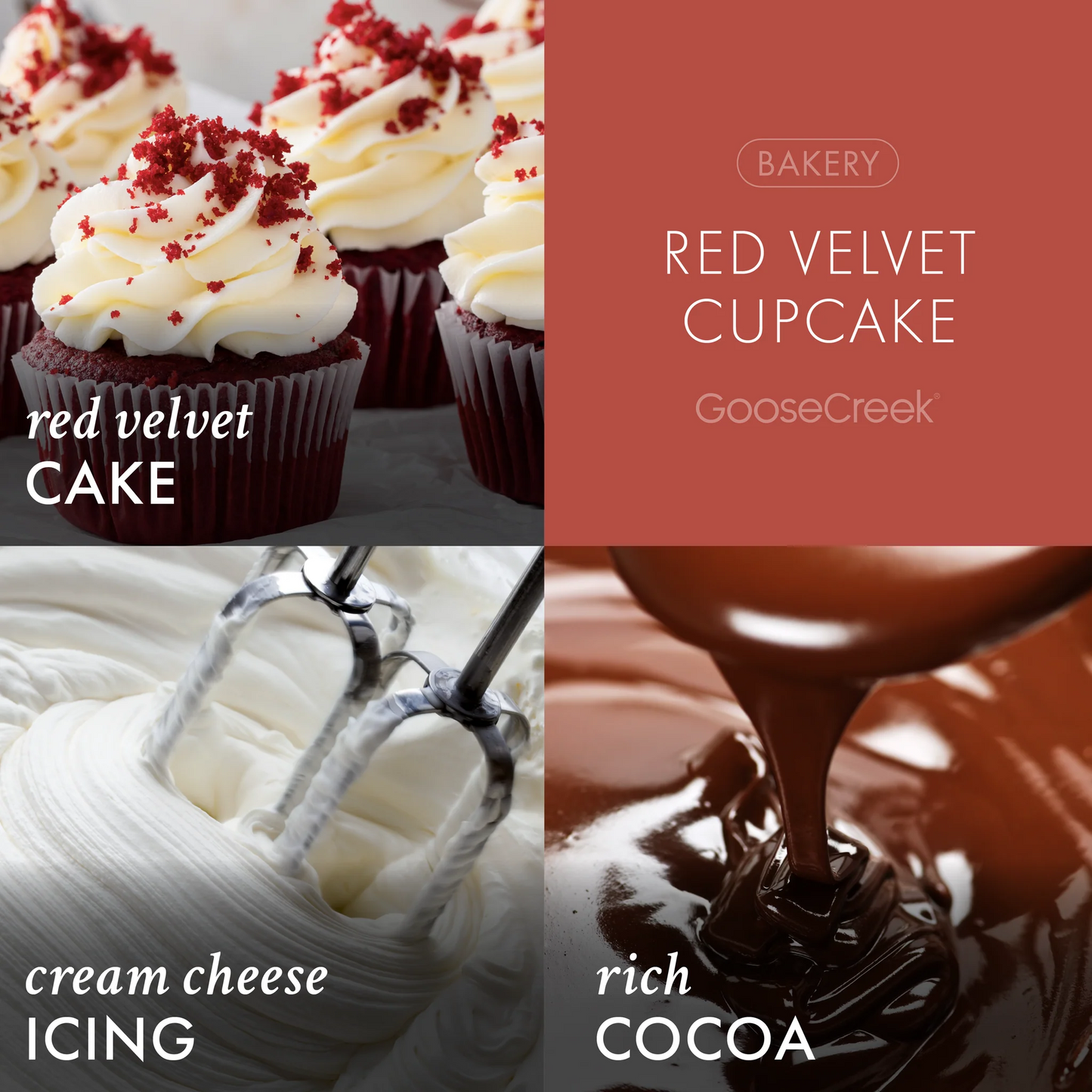 RED VELVET CUPCAKE WAX MELT - Goose Creek Candle