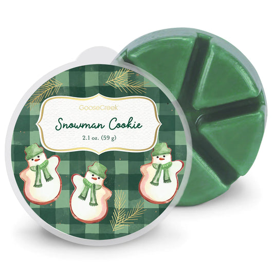 SNOWMAN COOKIE 6-Piece Wax Melts - Goose Creek Candle