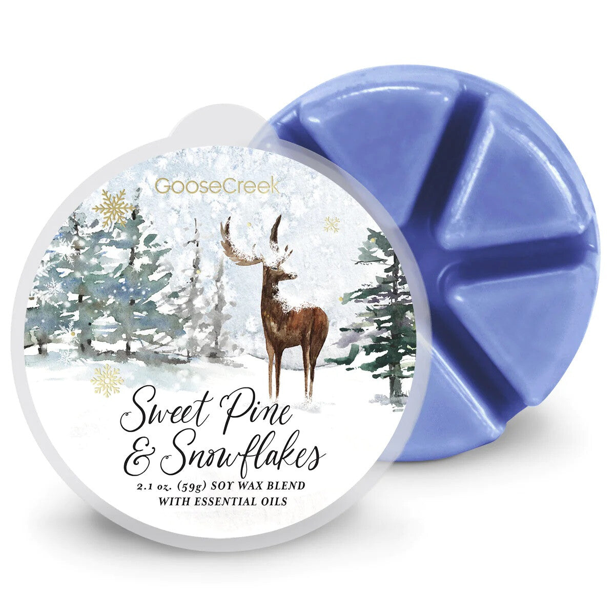 SWEET PINE & SNOWFLAKES 6-Piece Wax Melts - Goose Creek Candle
