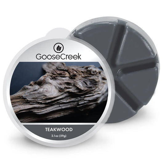 TEAKWOOD 6-Piece Wax Melt - Goose Creek Candle