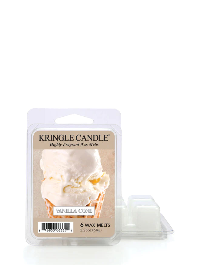 VANILLA CONE 6-Piece Wax Melts - Kringle Candle Company