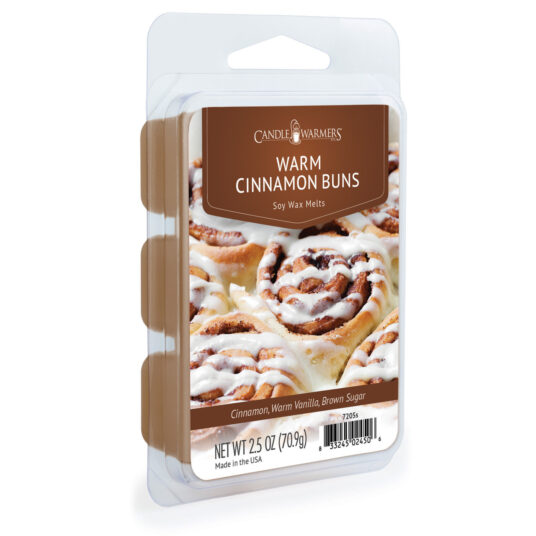 WARM CINNAMON BUNS 6-Piece Wax Melts - Candle Warmers, Etc.