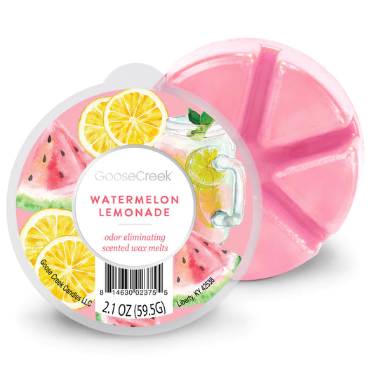 WATERMELON LEMONADE 6-Piece Wax Melts***Odor Eliminator*** - Goose Creek Candle