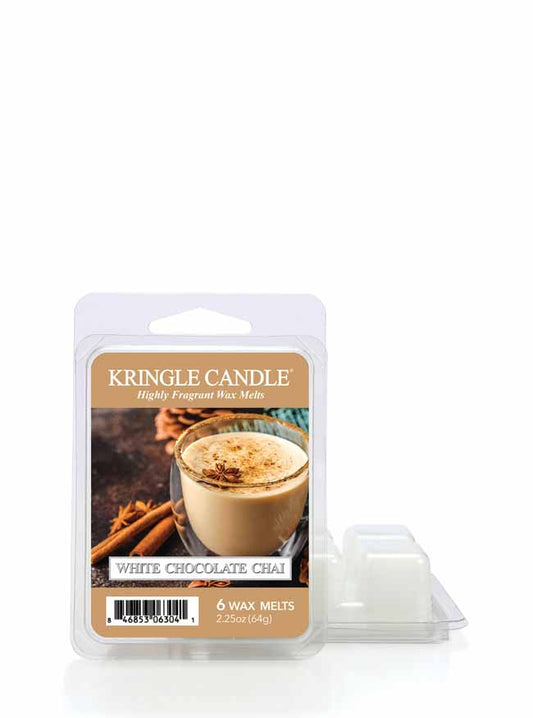 WHITE CHOCOLATE CHAI 6-Piece Wax Melts - Kringle Candle