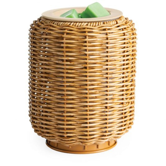 WICKER LANTERN ILLUMINATION FRAGRANCE WARMER - Candle Warmers, Etc